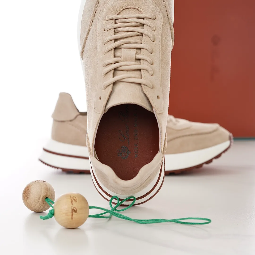 Factory price: 480💰 loro men's shoes💰iana/L men's shoes💰 Size: 38-45, customized 45 non-returnable Materials: The upper is made of elastic cloth for routing. Anti-fleece fabric is wrapped on the front and back to ensure stability. The back is equipped with a cushion to improve wearing comfort. Breathable mesh shoes. Elastic cloth inner𥚃 latex mesh insole. Sole I Men's Shoes💰Foam Combination T Men's Shoes💰U Outsole